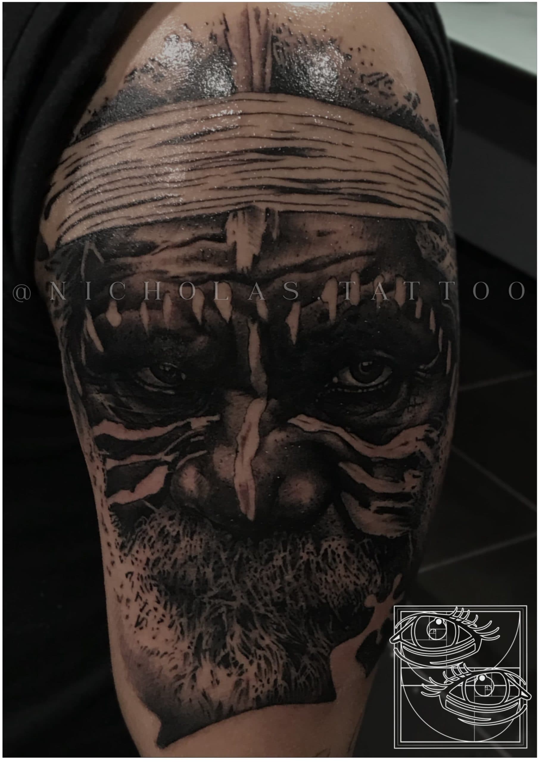 Indigenous Man Tattoo