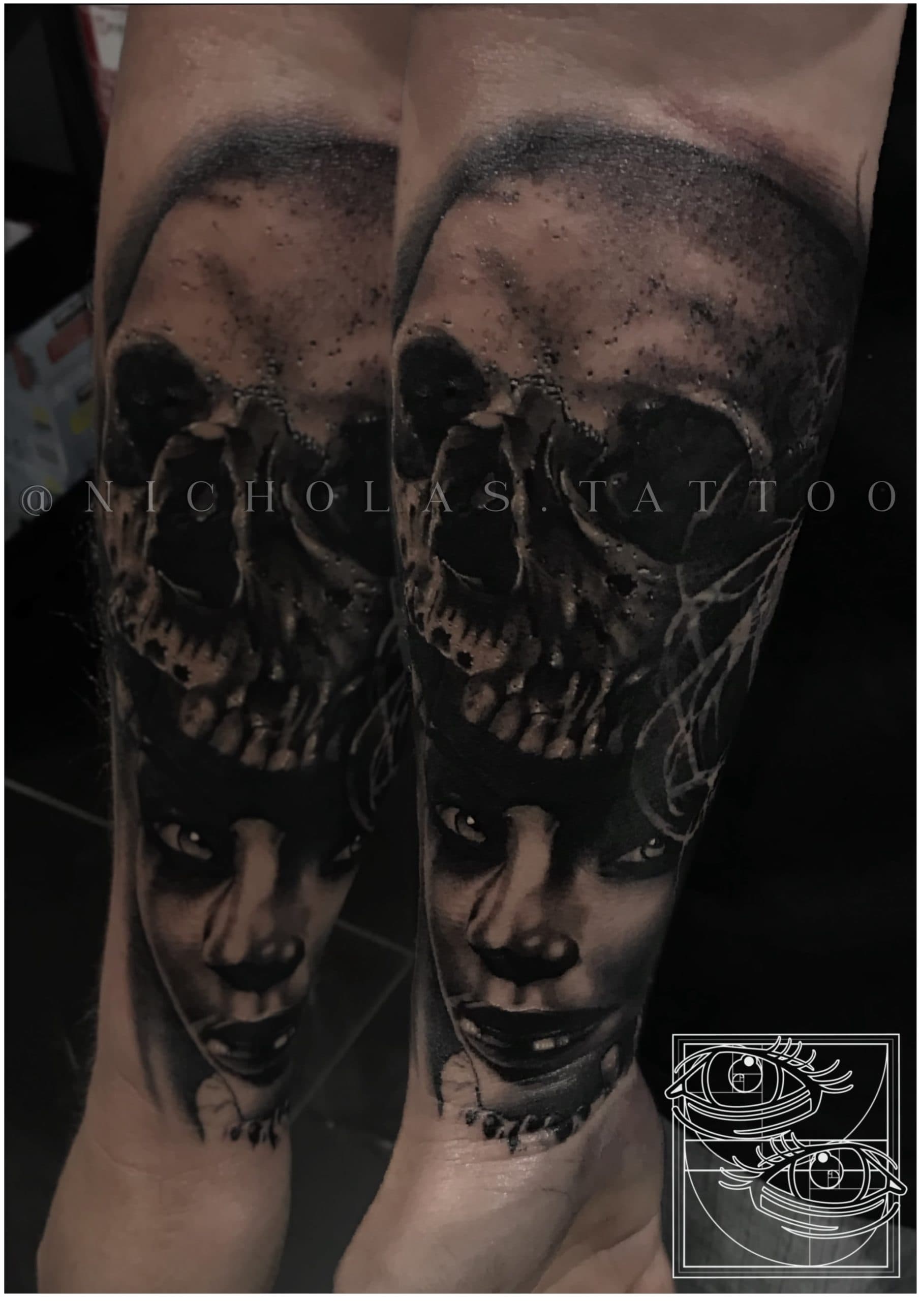 Skull Woman Tattoo