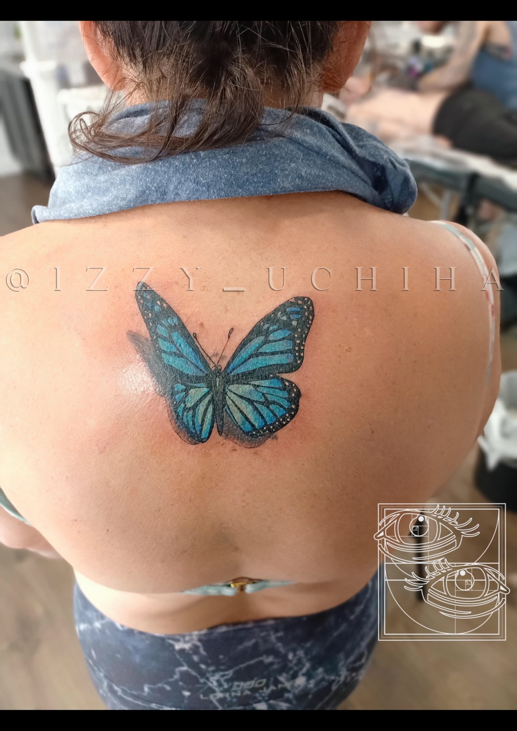 Butterfly Touchup | Izzy Uchiha | Independence Ink