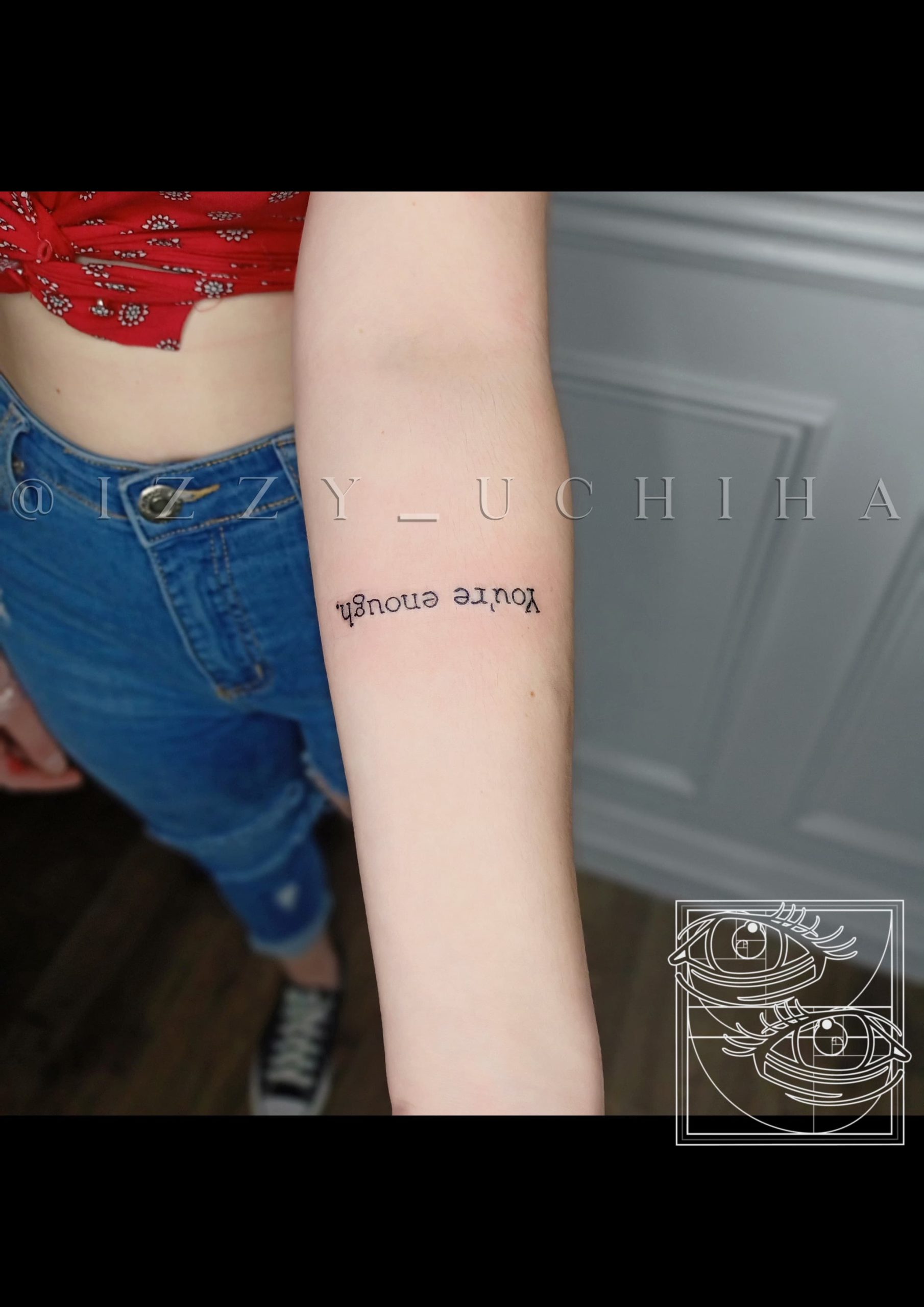 You're Enough Script | Izzy Uchiha | Independence Ink